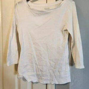 Merona Ribbed 3/4 sleeve top tshirt
